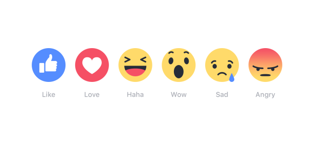 facebook reactions